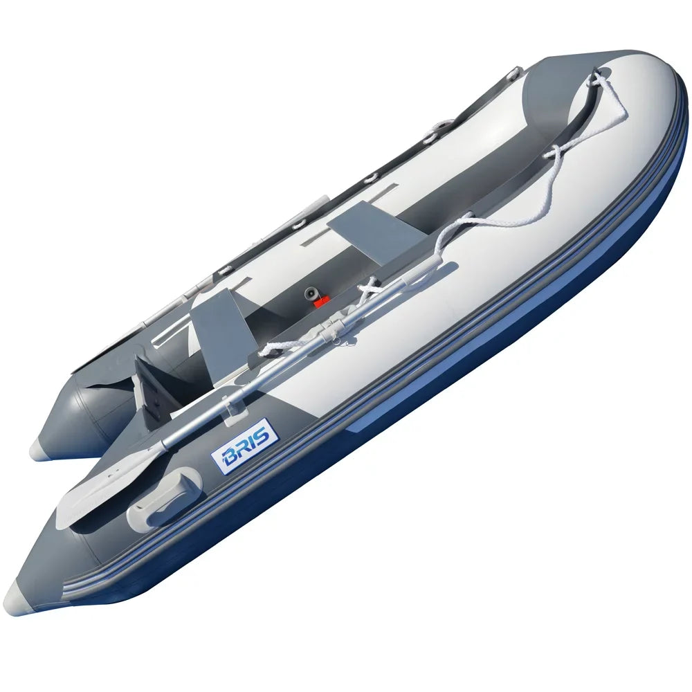 Inflatable Tender BRIS Dinghy floor Boat Ft. Raft Aluminum 9.8 with