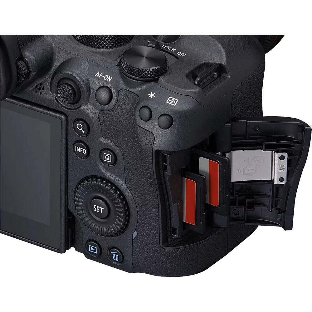 Card Case Software Battery + Card RF + LPE6 Mirrorless EOS 24-70mm Canon + Charger + + II R6 + Memory Canon Lens + Camera 64GB + (5666C002) Photo Corel Reader External More Mark