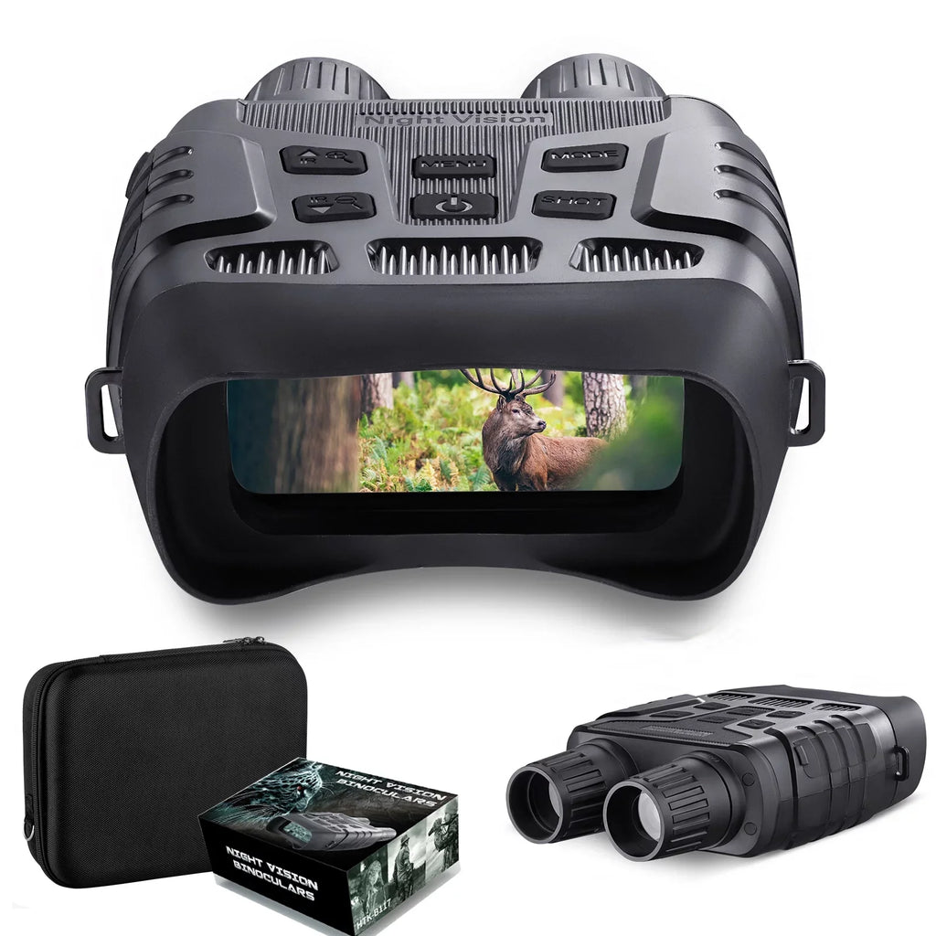 Goggles Vision Video from BEBANG Night HD Viewing Night 984ft/300m with 32GB Infrared Vision Binoculars, and Modes, Card, Photo