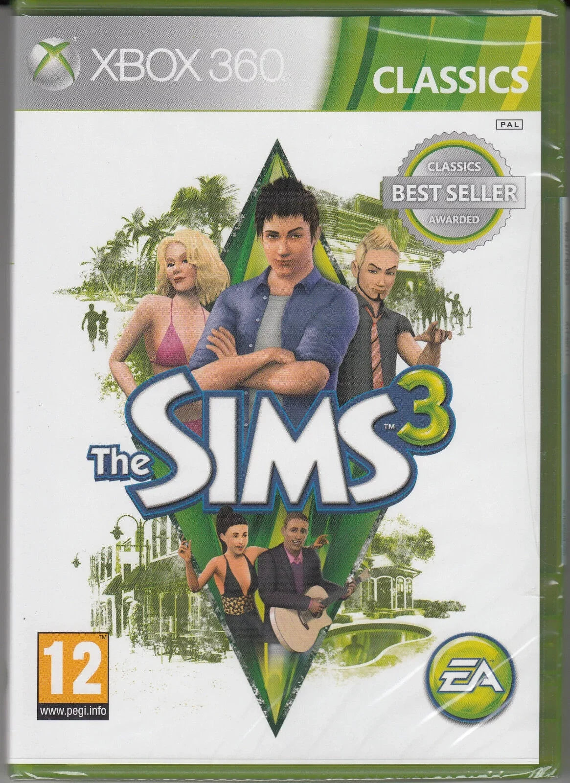 Brand New Sealed The 3 Xbox Sims Factory 360