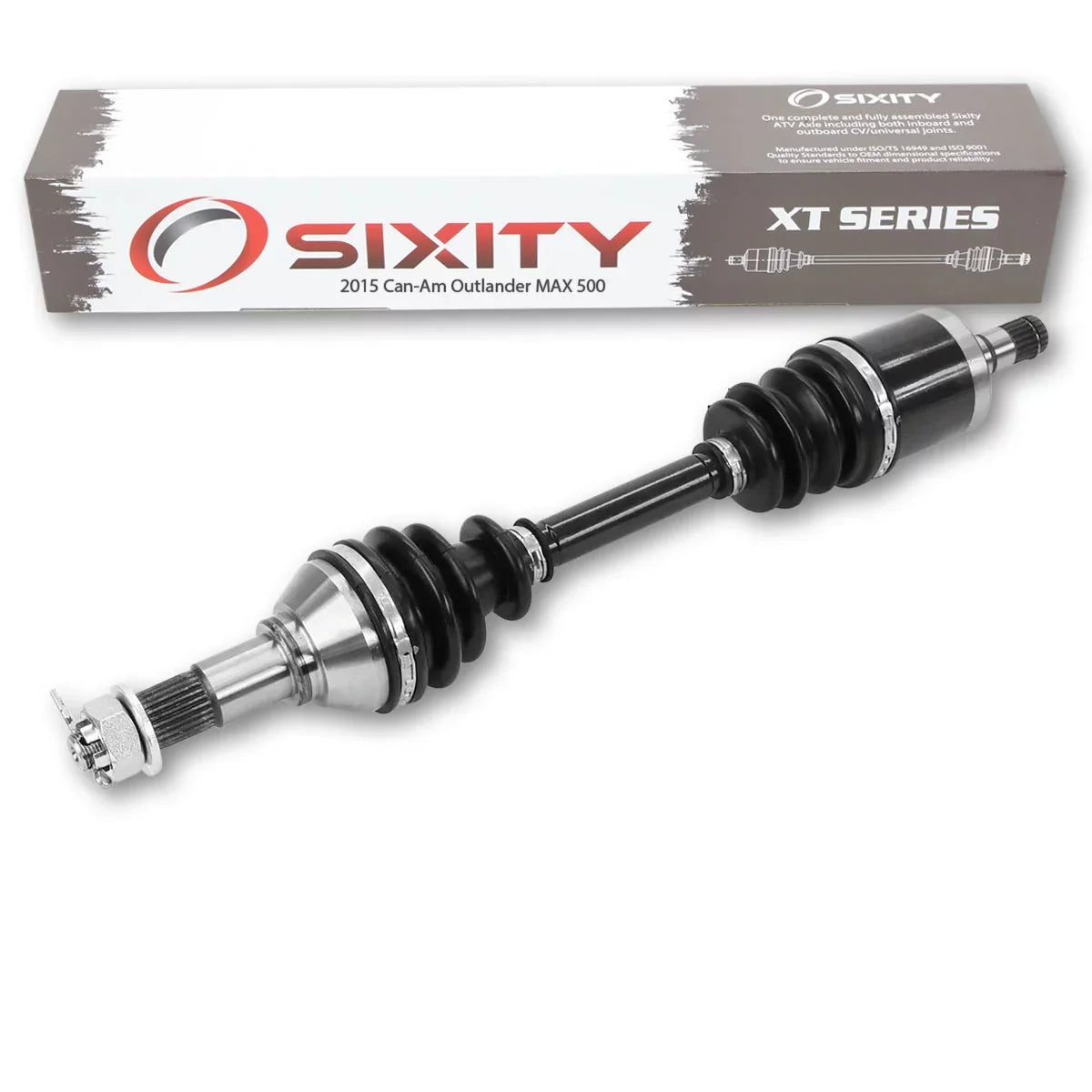 XT compatible EFI 2015 with Front Axle Sixity - Can-Am 4X4 MAX Outlander 500 Left