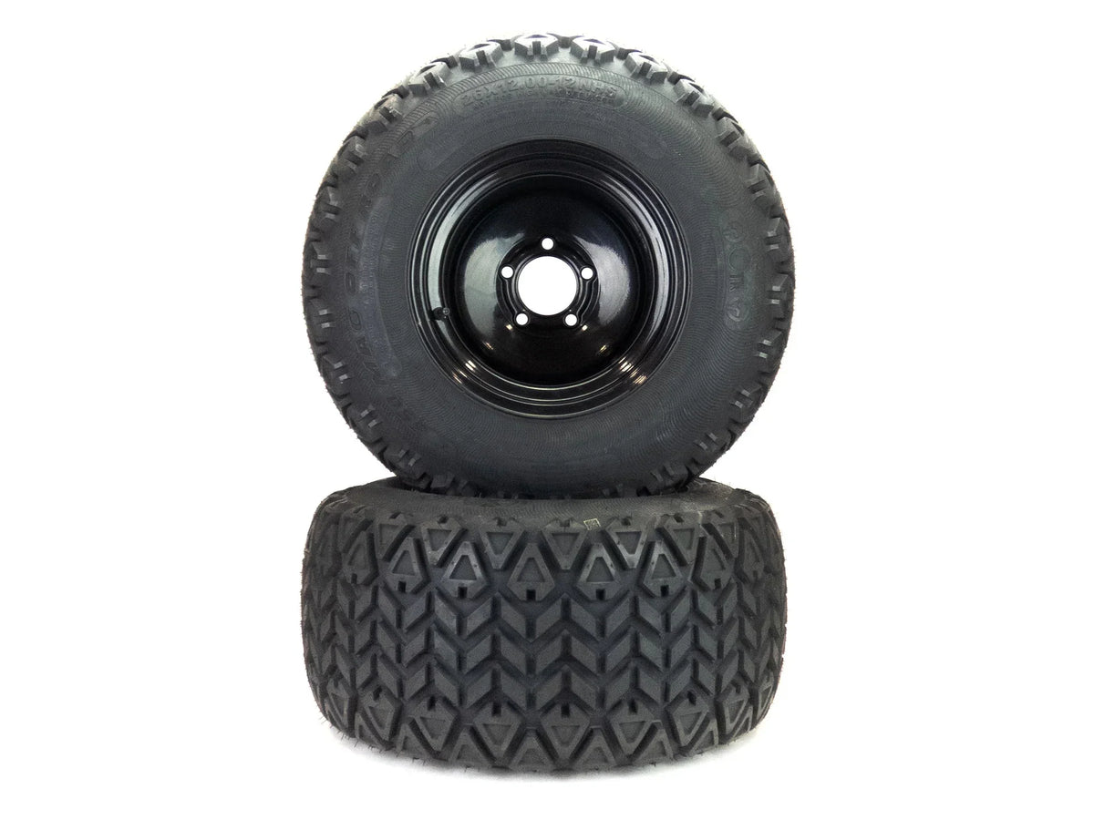 Terrain Bad (2) 26x12.00-12 61" 022-4090-00 Tire Boy Assy Renegade Fits 72" All