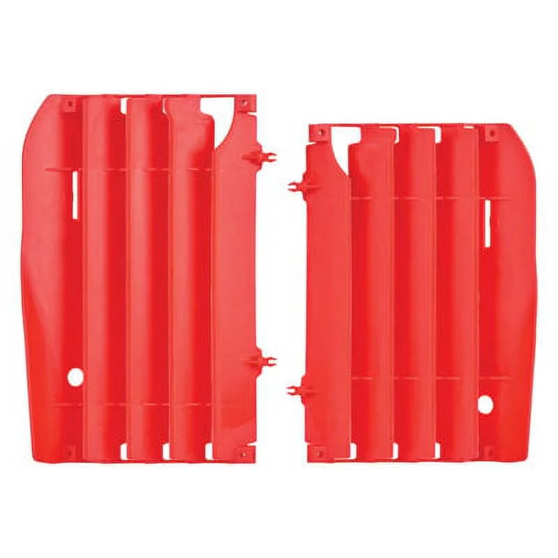 2004 for Honda Radiator Red Polisport CRF450R Louvers CR 2009-2012