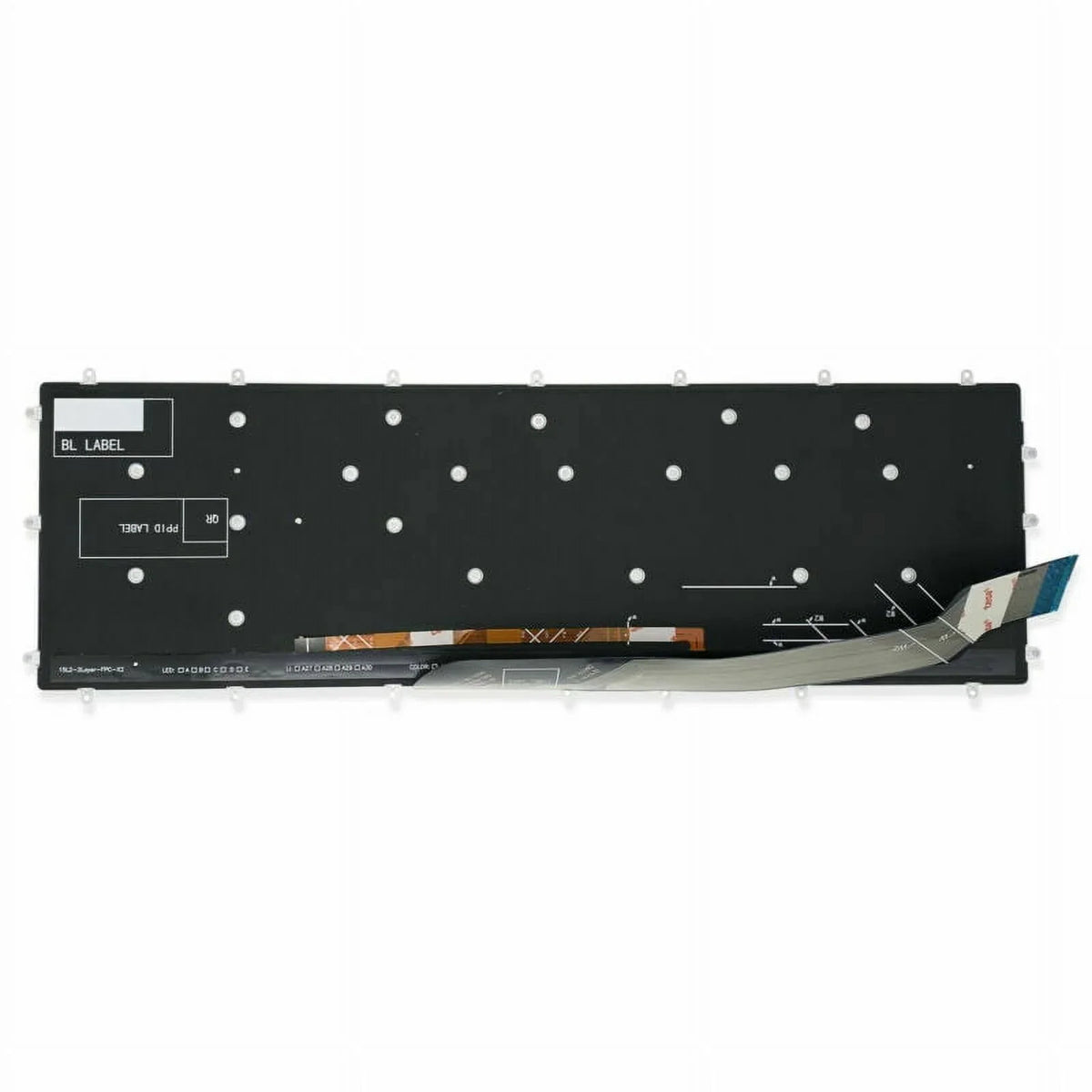 3779 G5 Characters Backlit Gaming White 15 G3-3579 5587 Dell Keyboard For 15-5587
