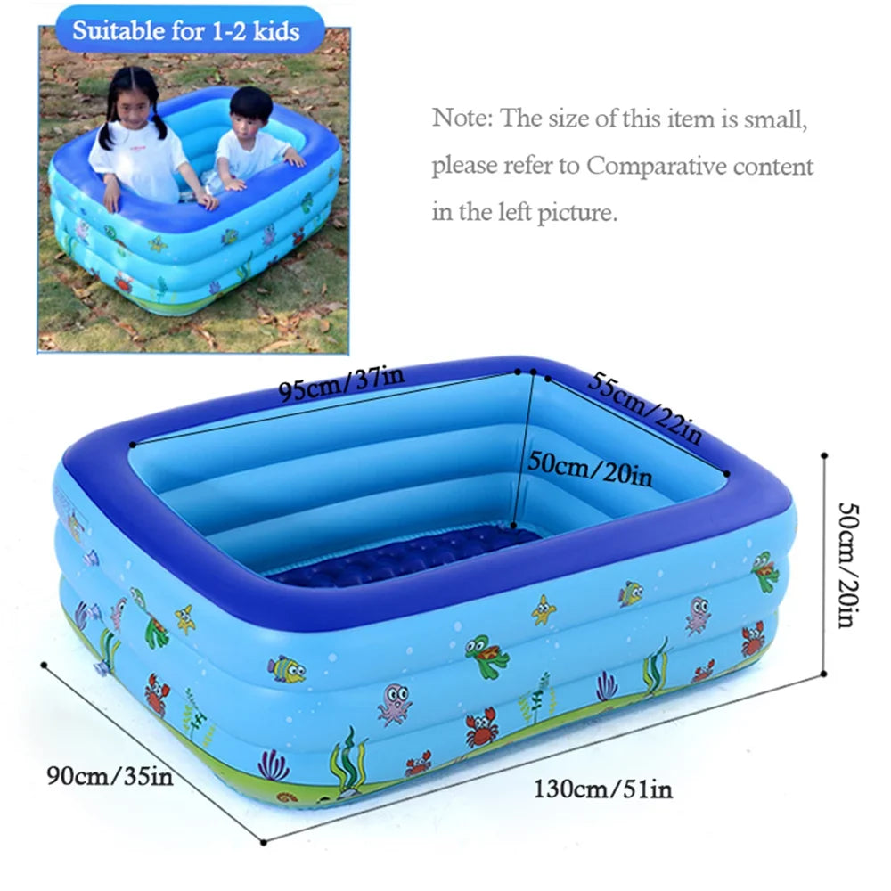 Pool Pool Children Inflatable Bathtub Outdoor Eccomum Baby Kid Basin Swimming Swimming Portable