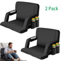 for Wide Bleachers, Lawns, Thicken Bleacher for Backyards Women's Tournament Seat, Pack Soccer National Worcest Chair Stadium 2 Folding Waterproof