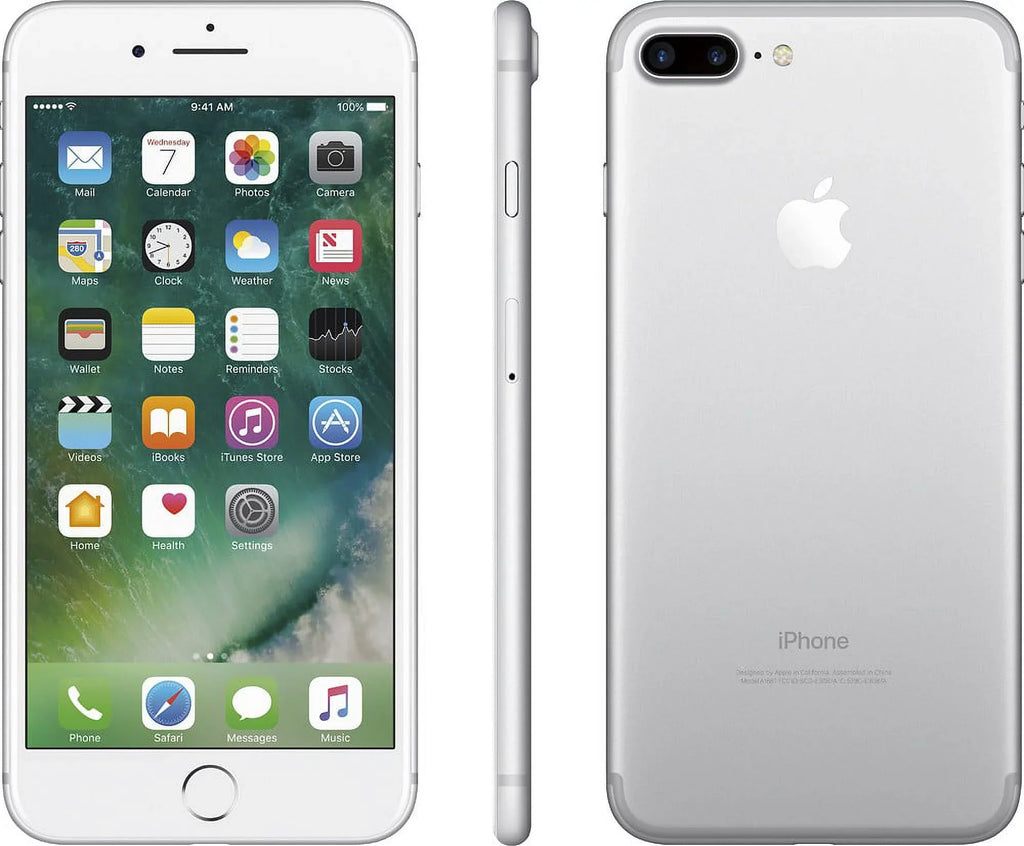 iPhone - Restored Plus 7 (Refurbished) GSM Unlocked 32GB, Apple Silver