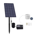 Oxygenator Pipe Garden Fishing with Air Aerator Fish Stones Pool Pump moobody Air Aquarium Bubble Pump for Aerator Plug-in Oxygen Oxygen 2W Solar Fish Pond