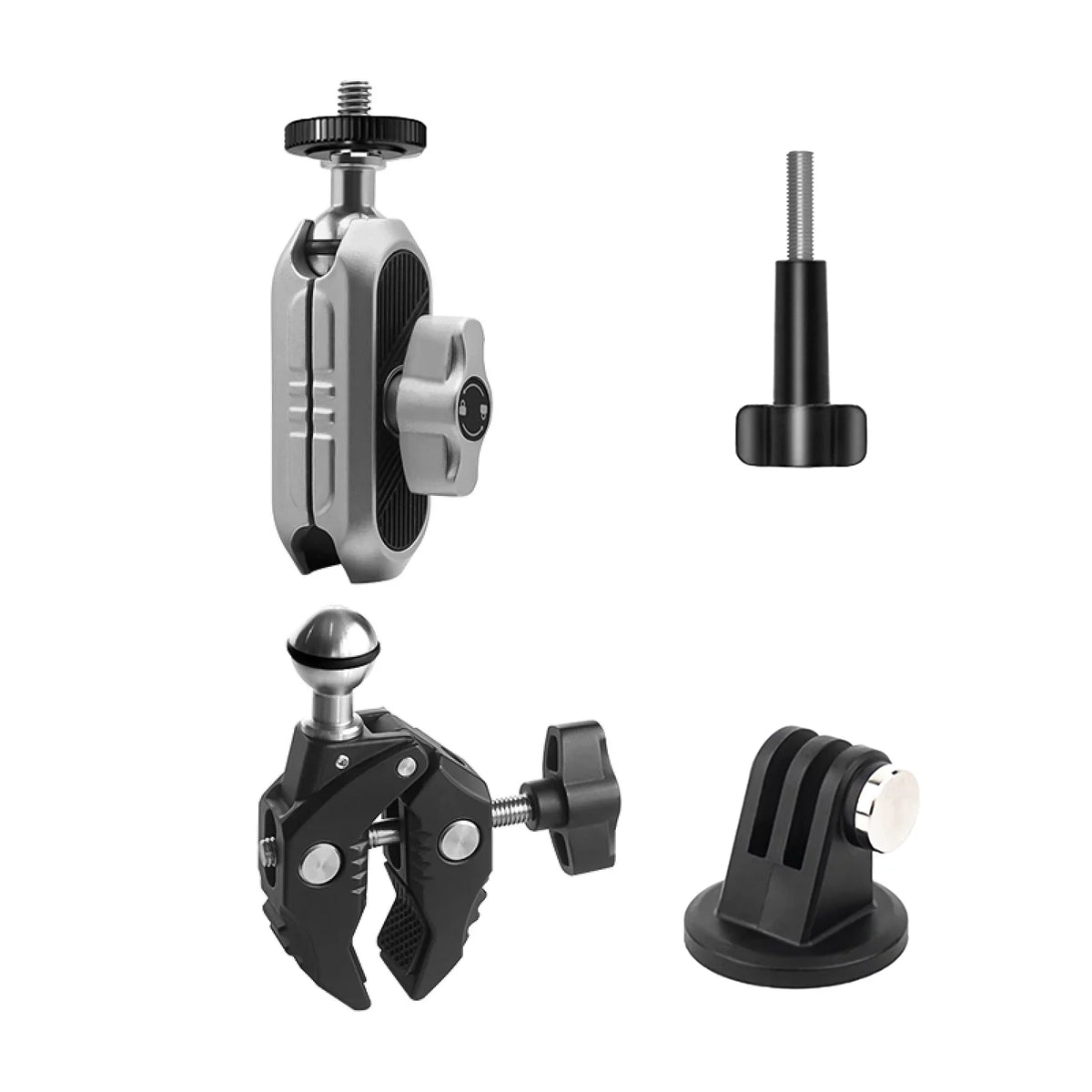 Camera AKASO Adapter ammoon Mount Compatible DJI Handlebar Mount Mounts Clamp