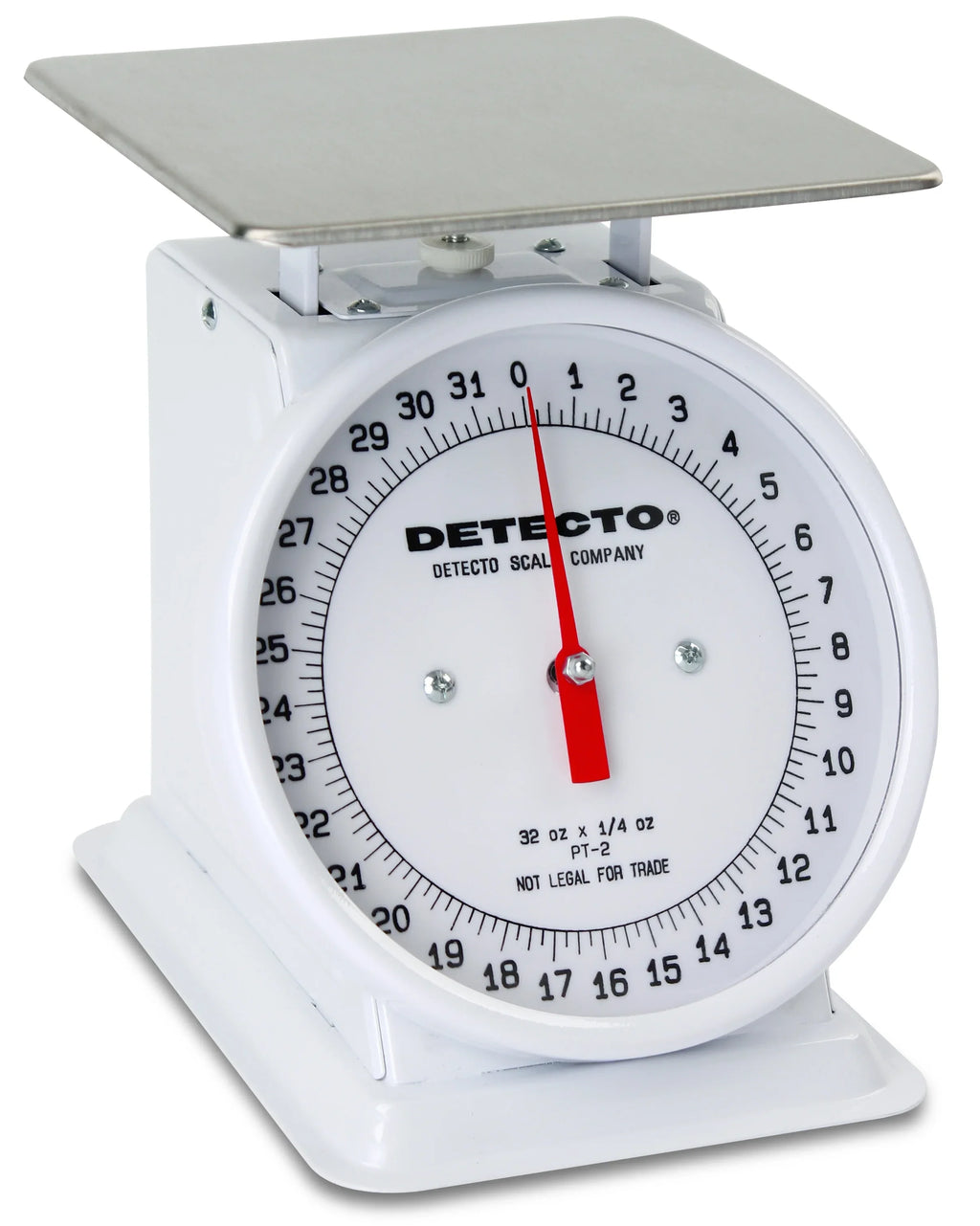 PT-1000SRK Cardinal Top Stainless Steel Dial Rotating & Scale 5.75 Detecto 1000 g 5.75 Loading x in.
