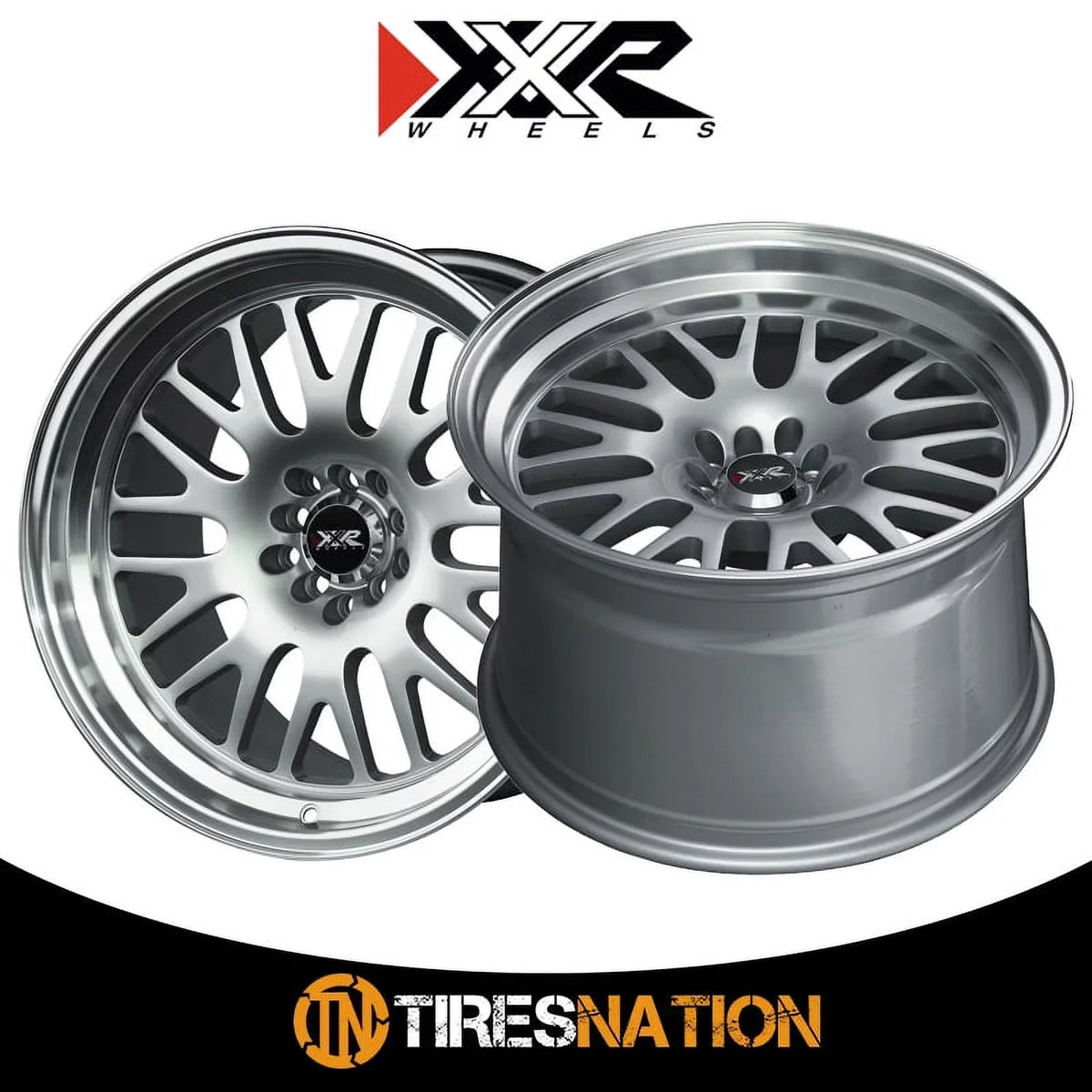 Silver XXR Wheel / 16x8 20et Hyper 531 ML 4x100/4x114.3