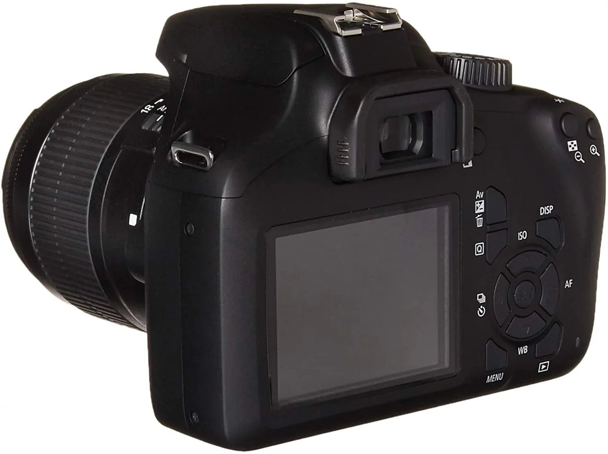 4000D Camera, Enabled, Kit EOS DSLR - [18-55 Version Wi-Fi III] International Black Canon