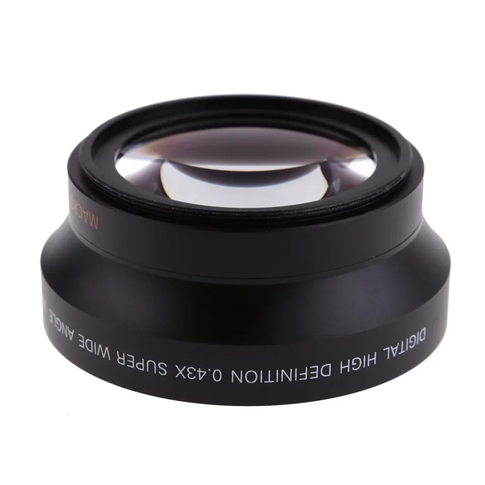 Lens and 0.43×SuPer Wide for Japan With Angle T5i Rebel T3i Macro OWSOO 18-135mm T4i Digital 70-300VR 17-85mm 67mm Definition High 18-105 Nikon Optics