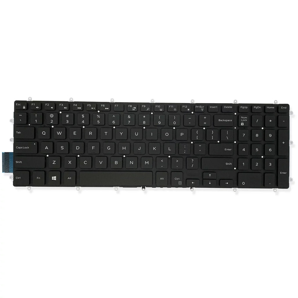 For Characters 5587 7588 Keyboard 7590 Dell 5590 G3 G5 White Backlit 7790 G7 3590 3779 3579