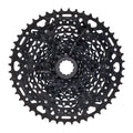 '- Hardened microSHIFT Steel ADVENT ED Cassette Black, 10 Cogs X Speed, 11-48T,