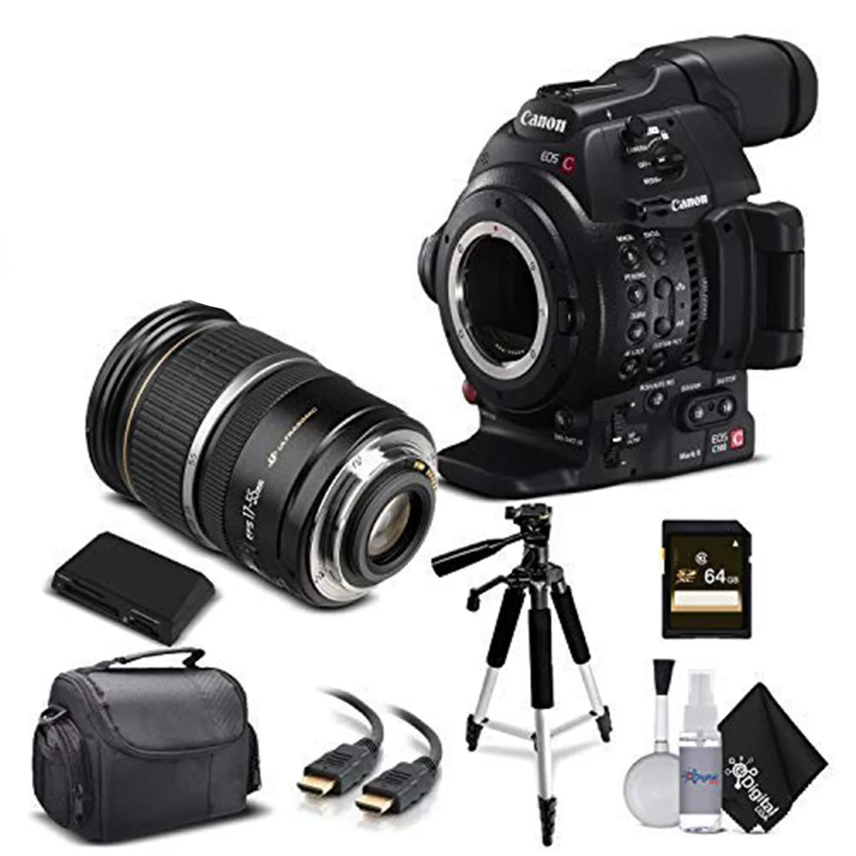 16-35mm EOS Pixel Mark AF CMOS f/2.8L Canon +Dual Lens USM 0202C002 C100 II & II
