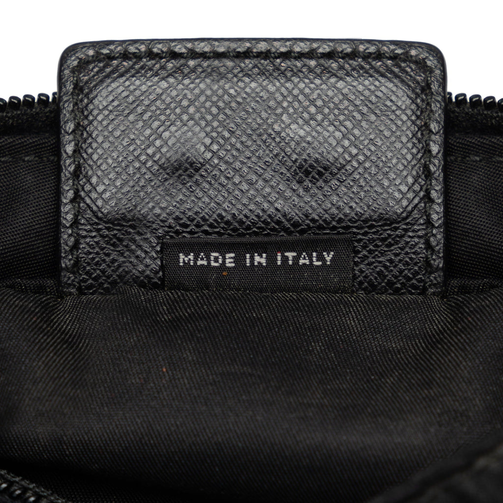 Crossbody Bag Fabric (Good) Crossbody Pre-Owned Unisex Prada Tessuto Black Nylon Authenticated