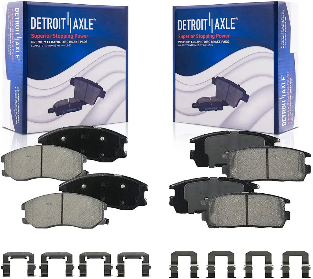 Suzuki Front Fits VUE Torrent XL-7, Rear Detroit 4 Vue select: Pontiac Brake and Brake for Equinox Sport Axle Ceramic Replacement Saturn Pads Pads Captiva XE Chevrolet SATURN - 2008-2009