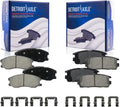 Suzuki Front Fits VUE Torrent XL-7, Rear Detroit 4 Vue select: Pontiac Brake and Brake for Equinox Sport Axle Ceramic Replacement Saturn Pads Pads Captiva XE Chevrolet SATURN - 2008-2009