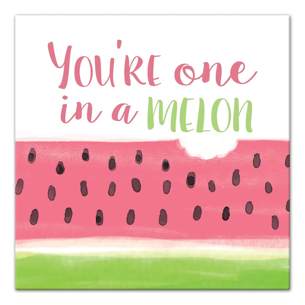 Creative Melon Art Products Canvas One in 20x20 Wall A