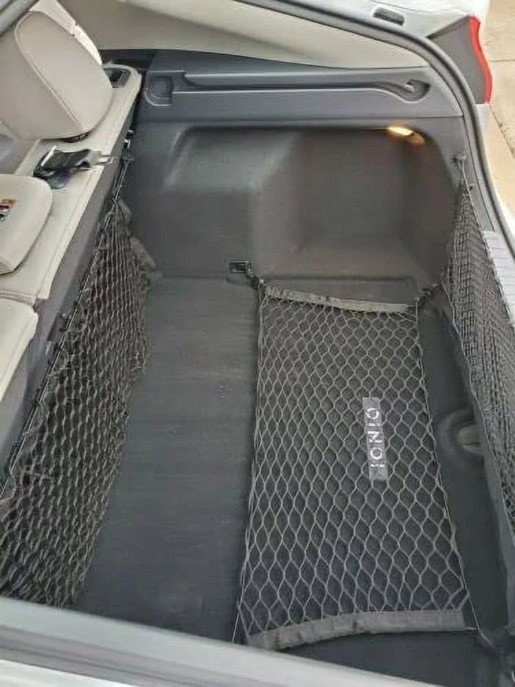 – IONIQ Nets Style Premium Trunk Cargo Organizer Elastic (Qty.3) Cargo Car for for – & Compatible IONIQ Nets – Mesh Trunk EA 2017-2019 Floor Hatchback Envelope Organizer 2 HYUNDAI EACCESSORIES HYUNDAI