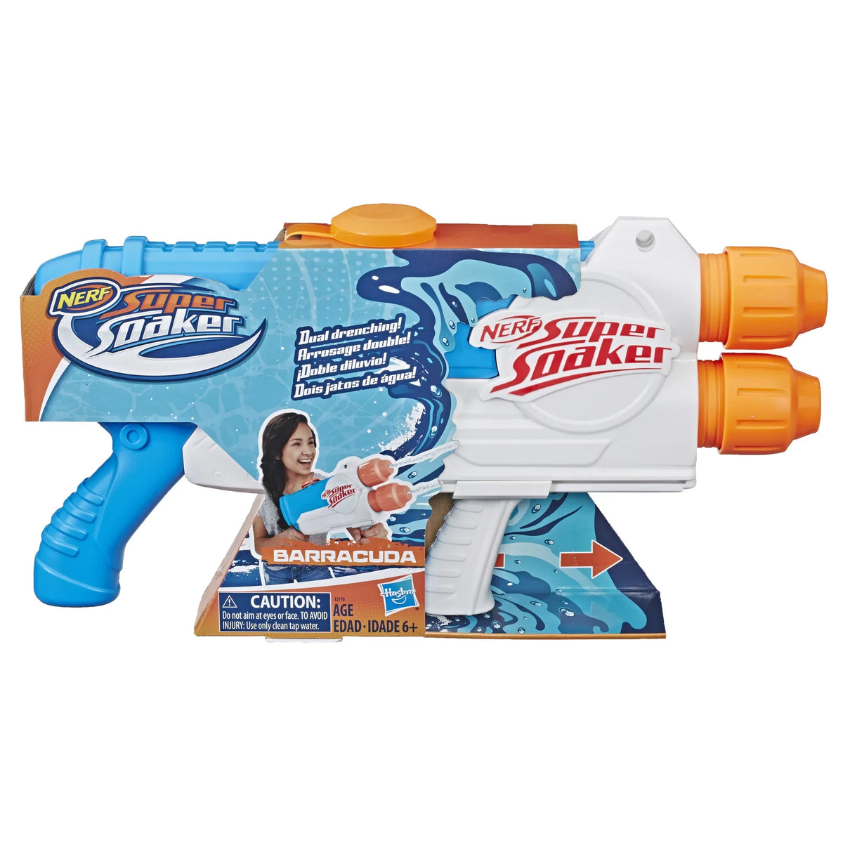 6 Up Soaker Ages for Super Barracuda Blaster, and Water
