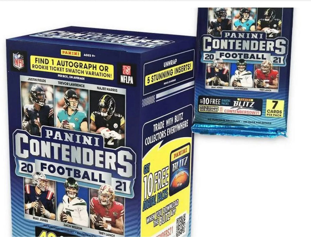 Blaster Contenders Trading Panini 2021 Card Football Box NFL