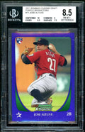 Altuve 8.5 BGS Draft Jose Purple Bowman Card 2011 Refractors #11 Chrome Rookie