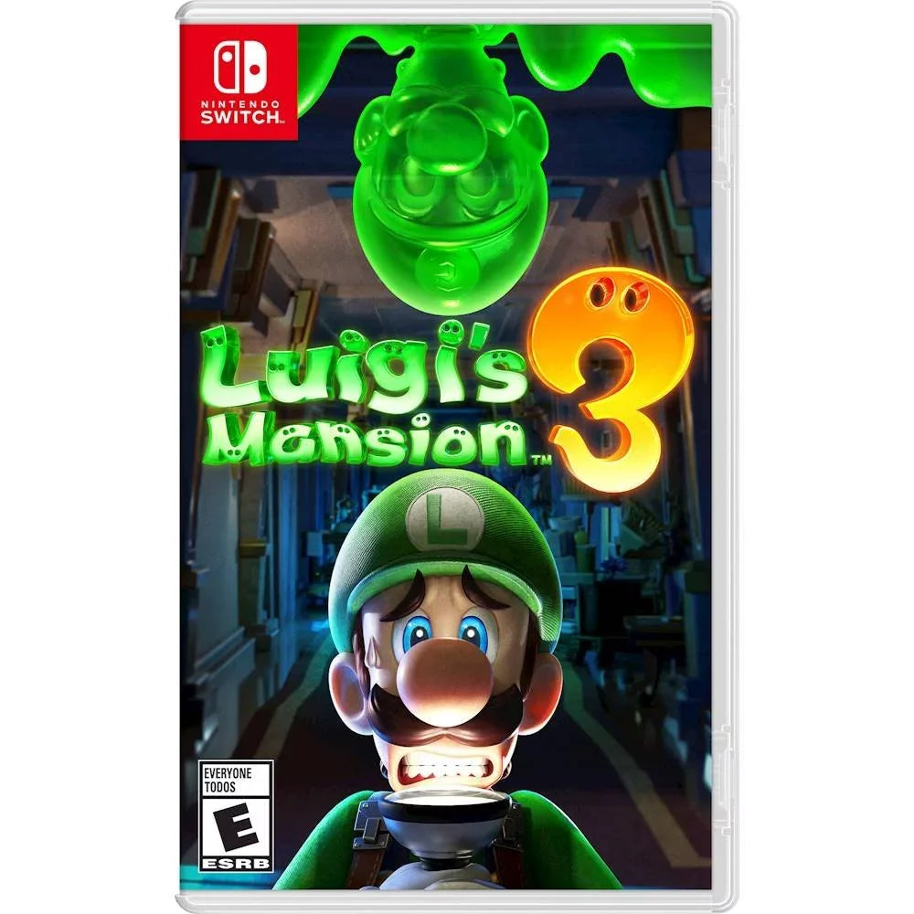 New Horizons Protector Bundle Mytrix Nintendo Limited Luigi's Mansion NS Crossing: Glass 3 2020 and Game Switch Edition Console! - 2020 Screen Tempered Animal Disc New New with NS