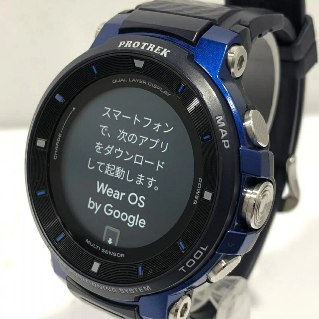 Casio smart box WSD-F30 with Trek Pre-Owned watch (Fair) PROTREK Pro CASIO