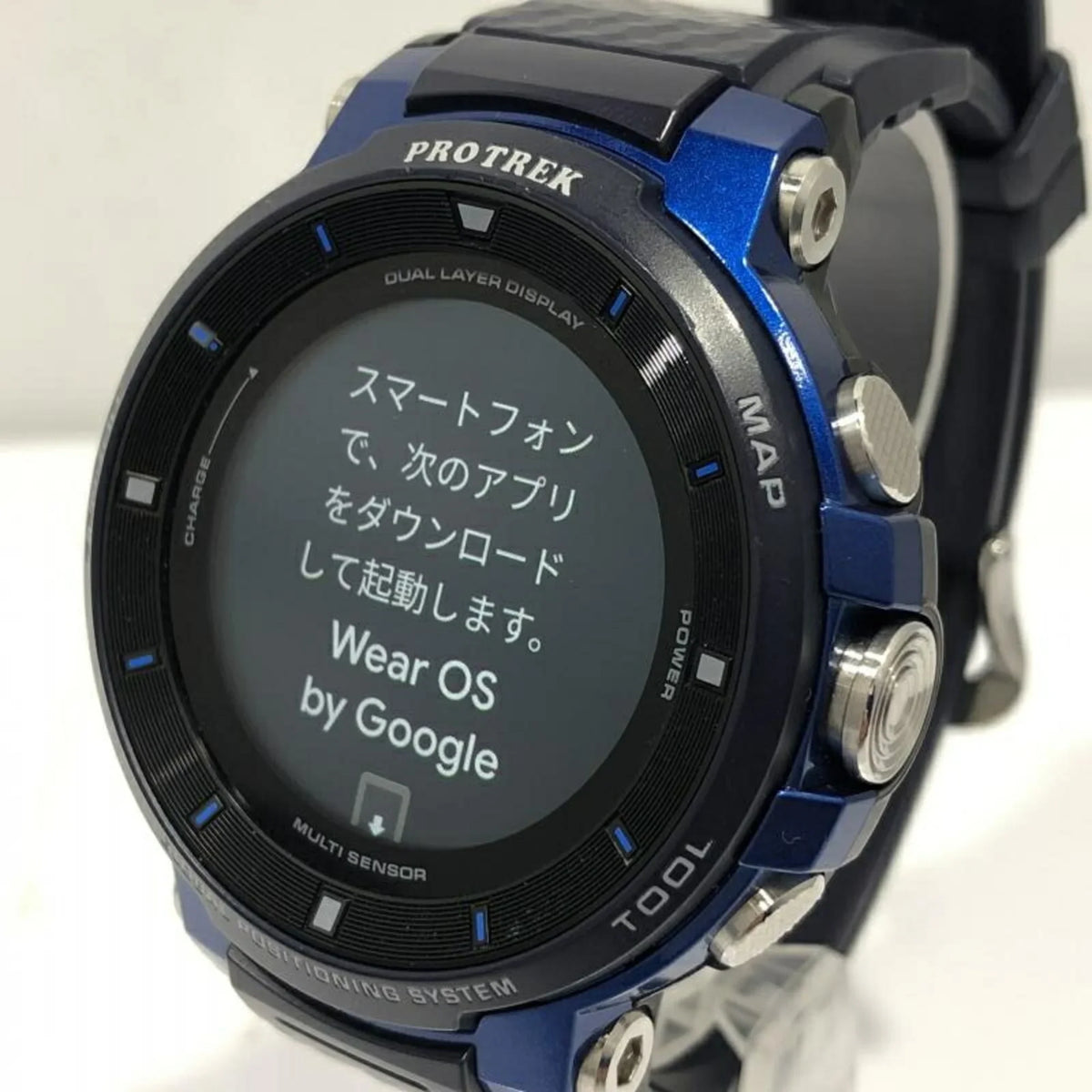 Casio smart box WSD-F30 with Trek Pre-Owned watch (Fair) PROTREK Pro CASIO