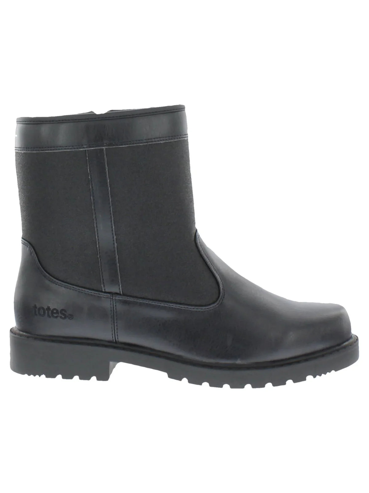 Fur Lined - Men's Wide Boot Snow Faux Stadium Available Width Totes Waterproof