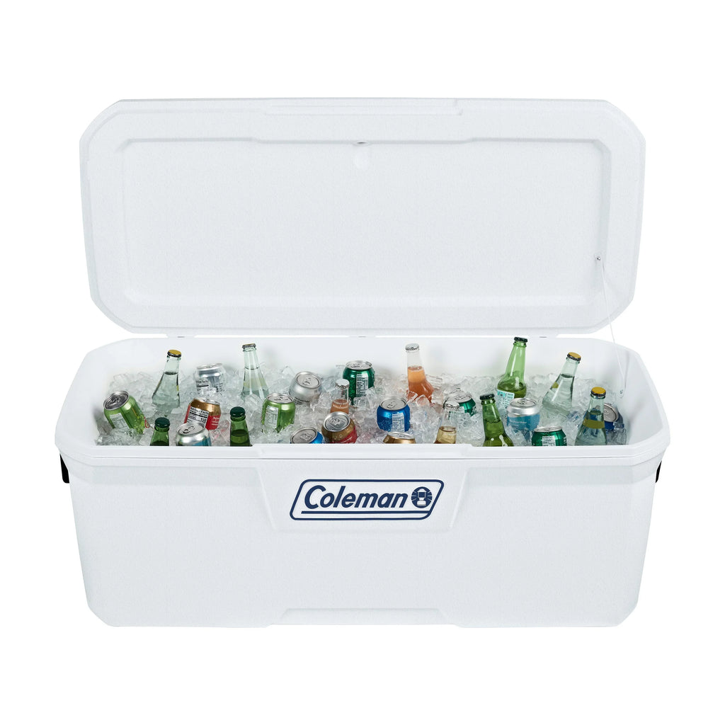 Coleman Cooler, Hard Sided 150 Ice Chest qt. White