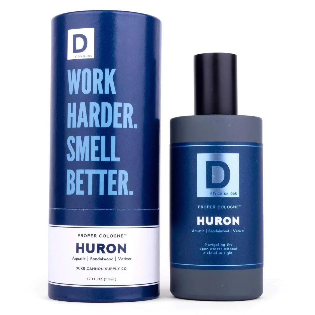 Parfum Fl Huron/Eau Men Supply de Cologne, Duke Oz - 1.7 Cannon for Co. Proper