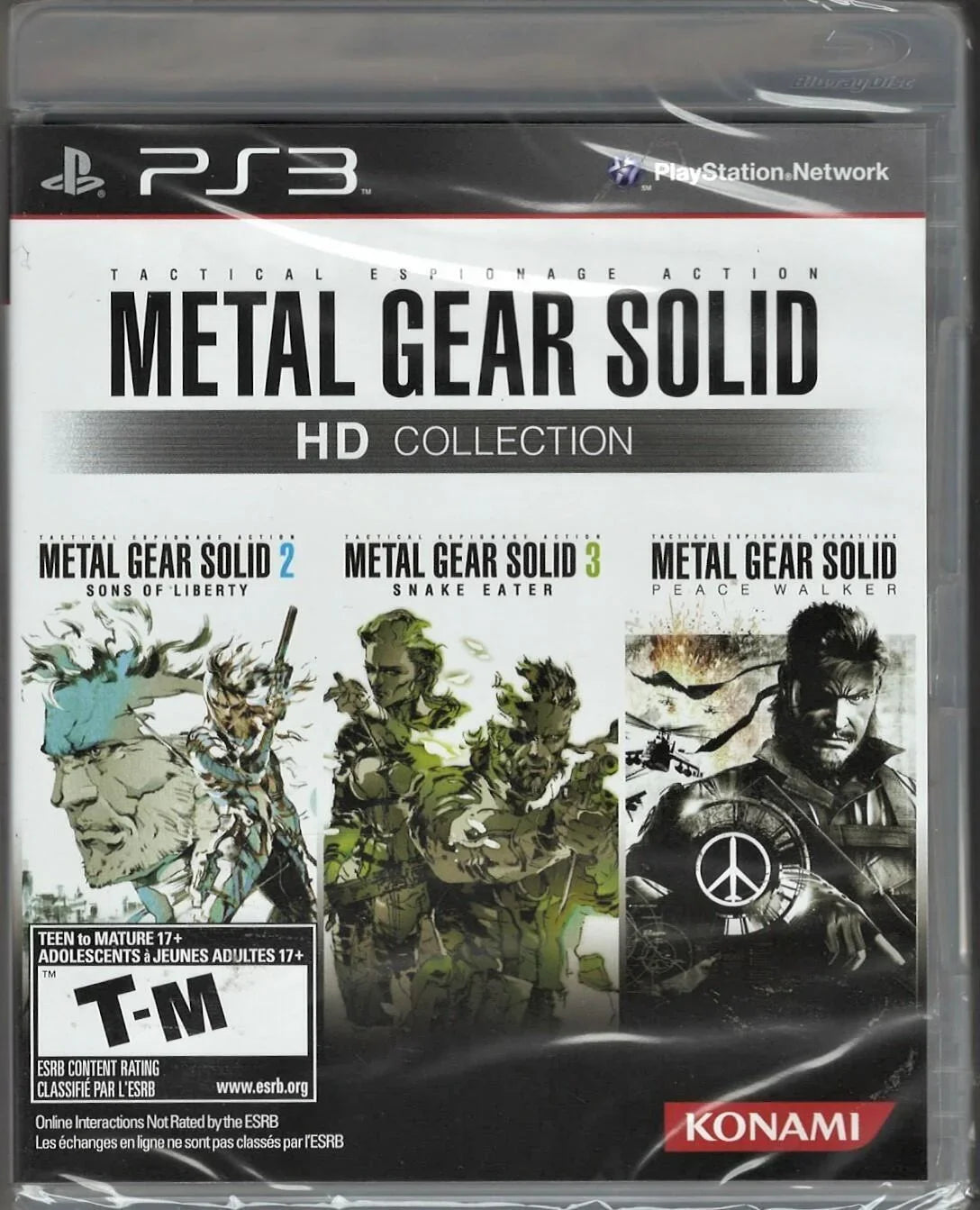 (Brand PS3 Metal New Gear Factory US HD Version) Collection Solid Playsta Sealed