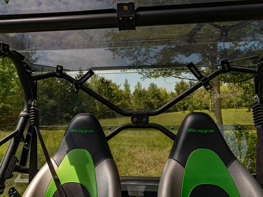 Lightly 2021+ 250x Heavy Glass in Kawasaki 2014+ Windshield S Thick You Teryx Stronger Teryx 1/4" for Debris Made Duty Flying Protects 4 From Than Tinted Rear Polycarbonate 4 / 800 USA! SuperATV