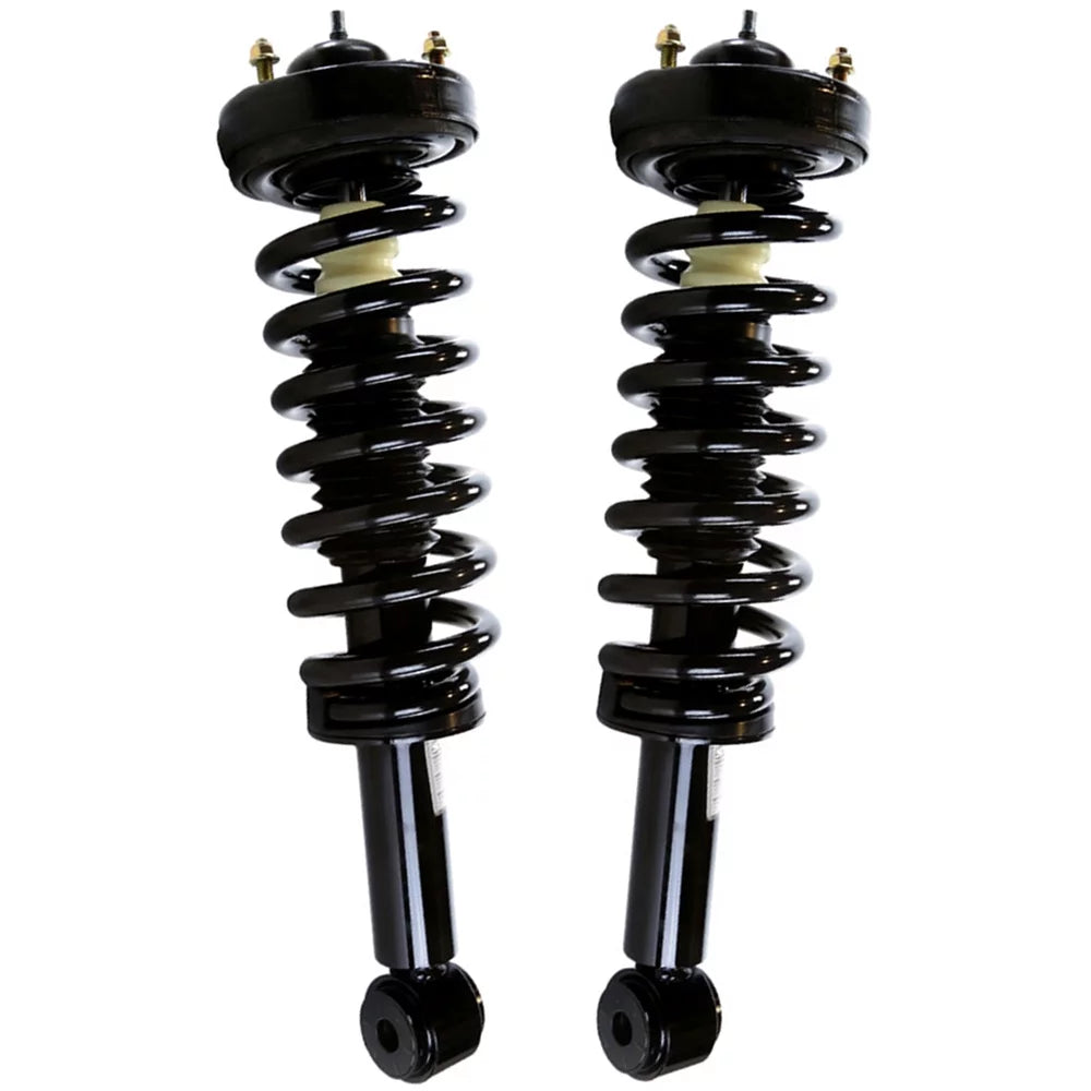 Passenger F-150 3.5L Coil Side 2 5.4L Springs 2012 Ford AutoShack V6 and 2013 2011 CST100203PR 5.0L V8 Driver Front of 2009 Struts 4.6L and 4WD Complete 2010 for Set Replacement 3.7L