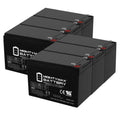 Replacement 15AH 12V Scooter Battery Electric for 500W Pack 6 - EVO