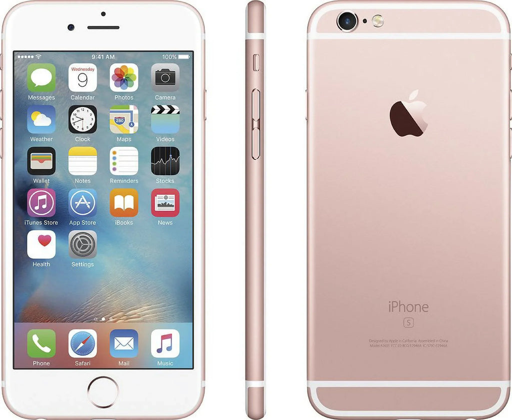 Rose Gold (Refurbished) iPhone 6s 32GB Restored (TracFone)
