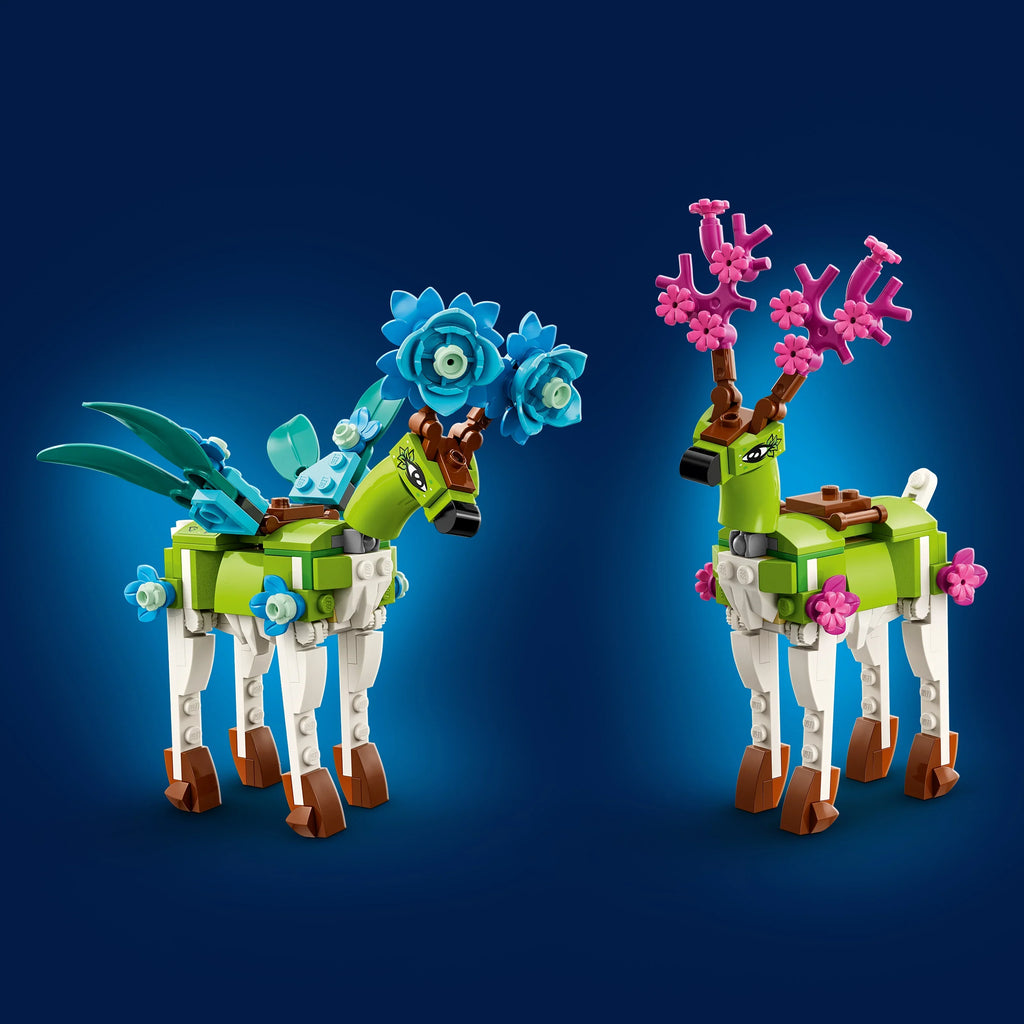 of Toy 8+ to Creatures Gift Unique Flying Year Options Mythical Pegasus Animal 71459 Olds for 2 DREAMZzz LEGO Dream Kids, Fantasy Forest Building Stable Guardian, or for Create