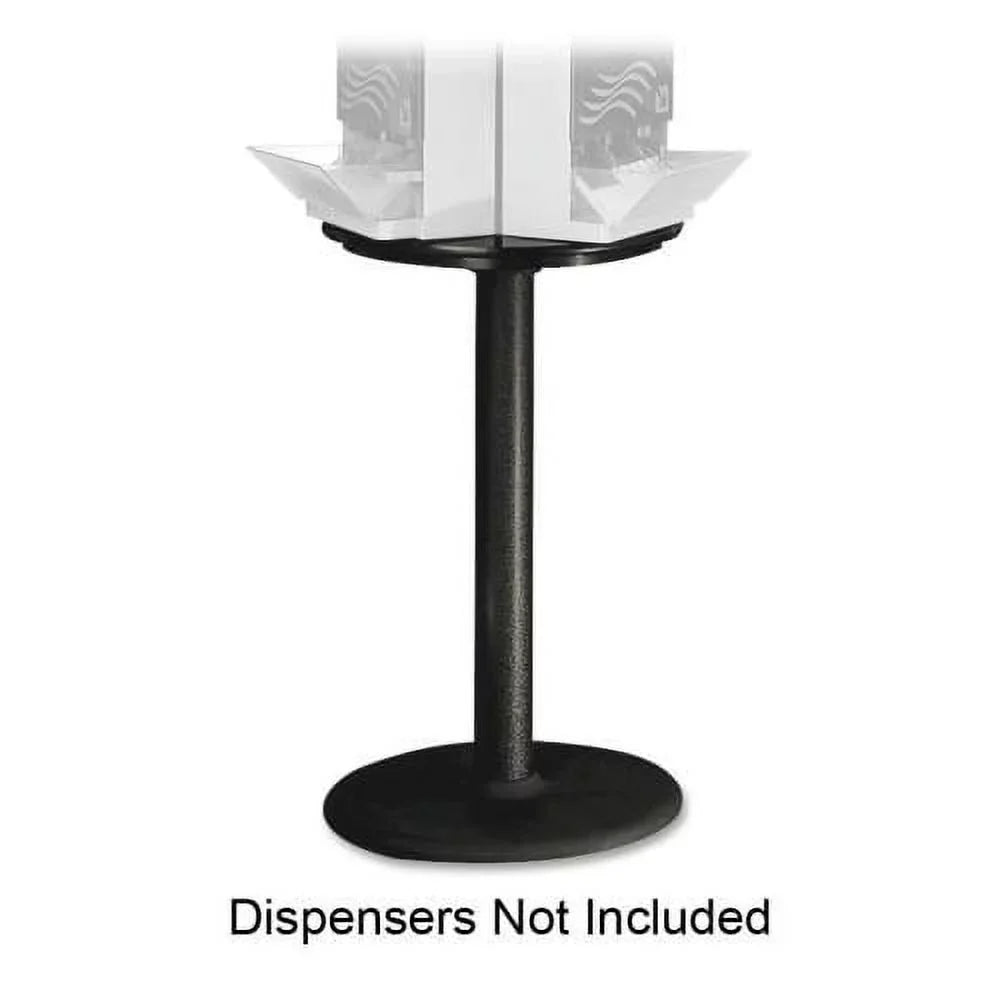 Stand - Height Dixie Smartstock Dispenser - Ultra 18" GP for Carousel Pro Black x Metal 28.5" Width by