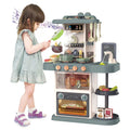 Set 43 of Girls Kitchen Kids Play Simulation Playset 28.3" Toy Pcs and Play Christmas Lights PayUSD Boys Sounds for Green Toys Kitchen Kids Spray with with Toddlers Realistic Birthday, Pretend for