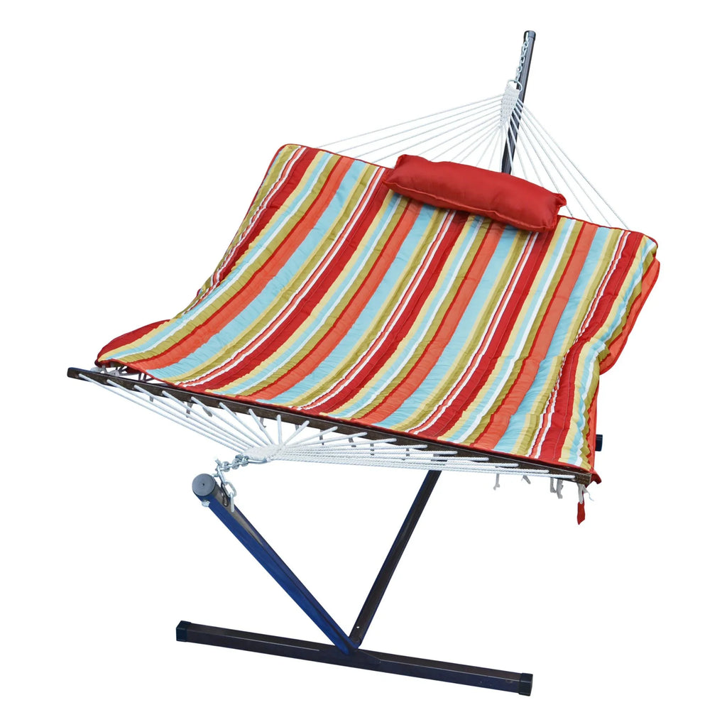 Striped with Comfort Collection Soft Frame Cotton Hamptons Hammock The 144"