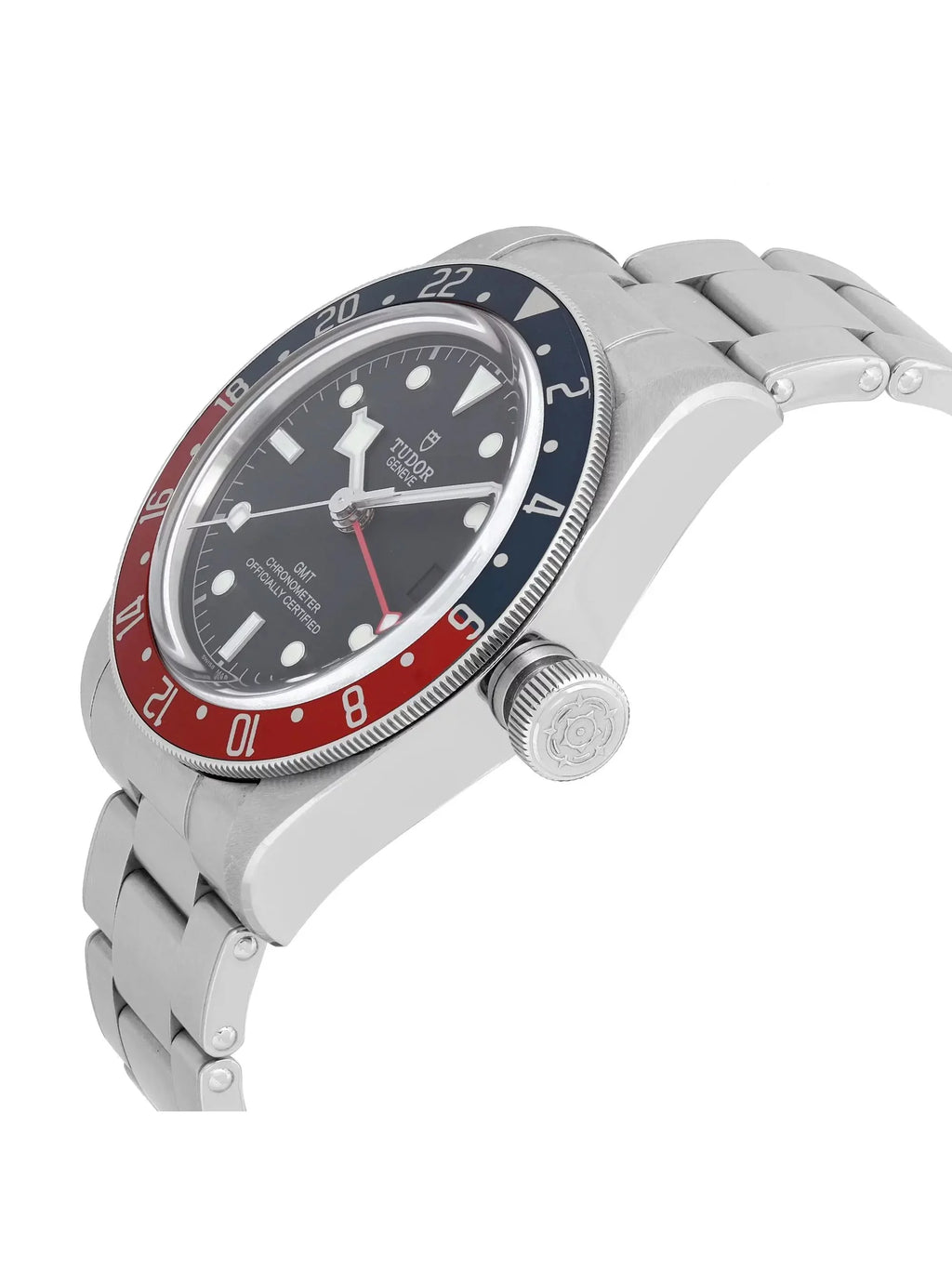 Tudor Bay Heritage Watch Black Mens 79830RB Automatic Steel Dial Black GMT