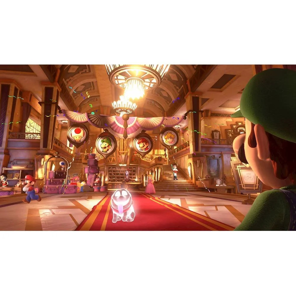 New Horizons Protector Bundle Mytrix Nintendo Limited Luigi's Mansion NS Crossing: Glass 3 2020 and Game Switch Edition Console! - 2020 Screen Tempered Animal Disc New New with NS