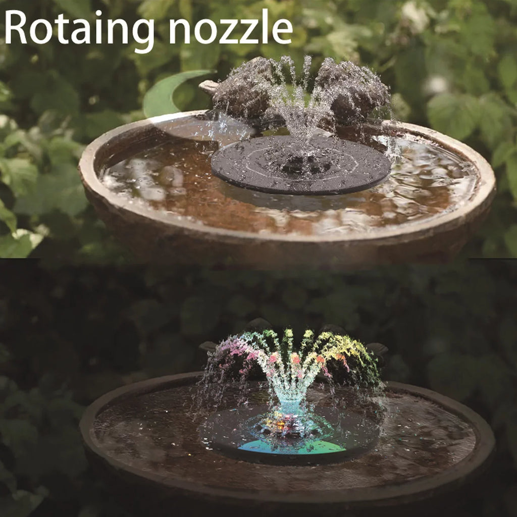 Pump Pool Bird Goldmeet Efficiency Fountain Pond Outdoor for Solar Solar Garden Fountain High Powered Bath Professional Landscaping