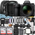 NIKKOR Lens + Nikon Z6 S Camera Tripod ZeeTech Mirrorless 24-70mm + + f/4 SanDisk + II Pack Accessory with Z 128GB 2 Card Case Bundle