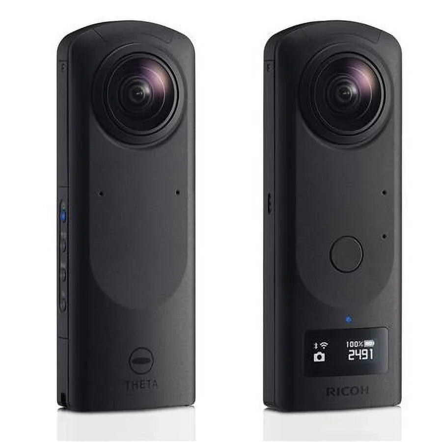 to Z1 JPEG/DNG 6400 ISO 51GB Camera Up THETA Ricoh 23MP Sensors Max 360° CMOS