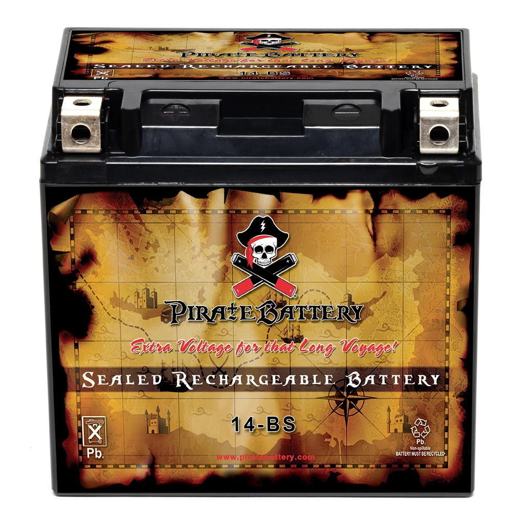 T for 200 C. (14-BS 2005 Battery YTX14-BS 12 Volt,12 Honda Battery Motorcycle 1100cc Ah, Tourer) A. Shadow (spirit, Aero, E. CCA) Vt1100c, C3, Pirate