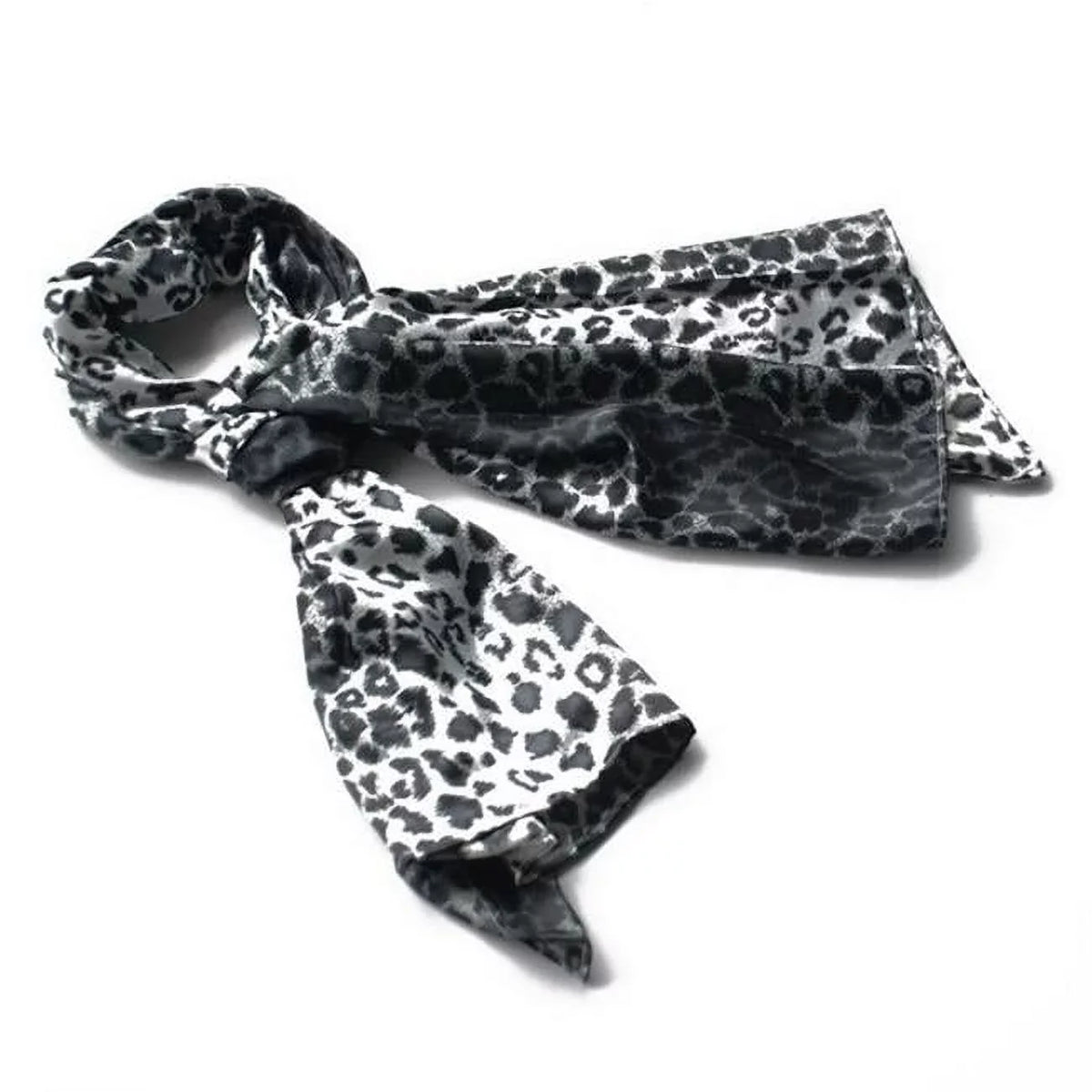 Scarf/Wrap/Shawl Large Natural Blancho Leopard - Elegant Design Stylish Silk